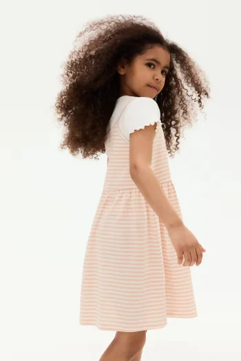 Ruffled Eyelet-Embroidered Dress-04